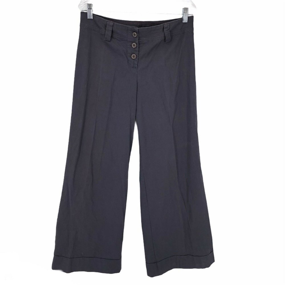 Sundance Women’s Size 8 Mid-Rise Gray Flare Chino Pants